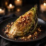 Grilled hispi cabbage