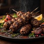 Lamb kofta skewers